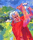 Arnold Palmer at Latrobe by Leroy Neiman
